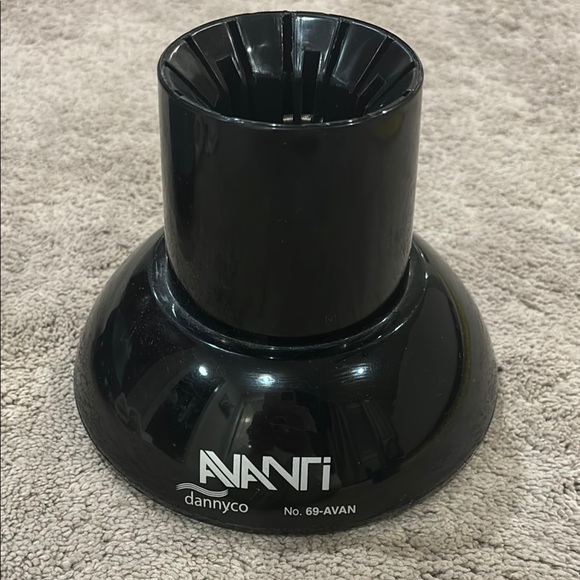 Avanti Black hairdryer diffuser attachment - Picture 1 of 6